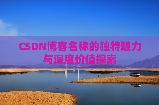 CSDN博客名称的独特魅力与深度价值探索 CSDN博客名称的独特魅力与深度价值探索